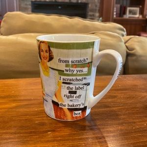 NWOT Anne Taintor Mug From Scratch? Why Yes I Scratched The Label Off The Box